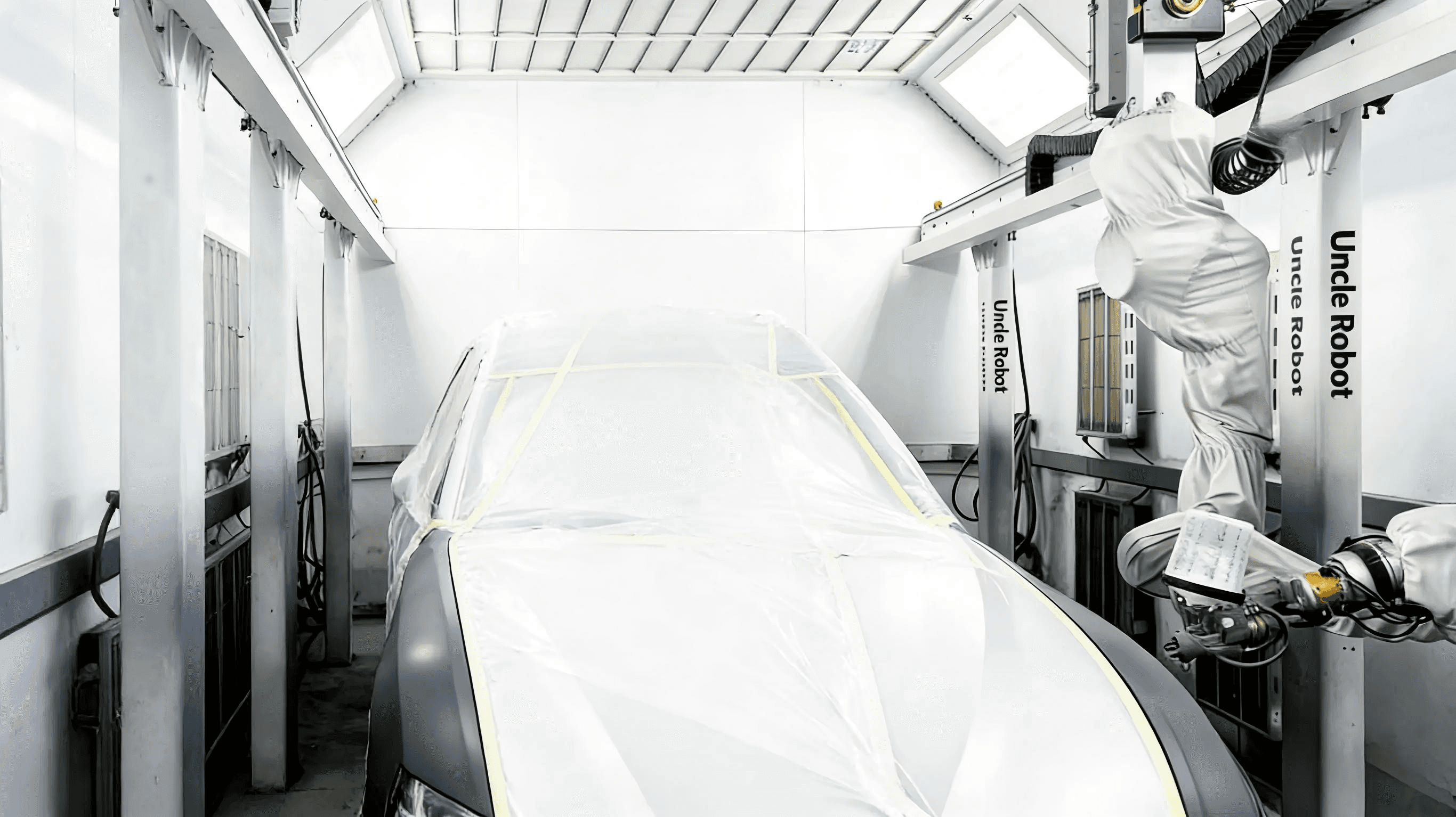 Uncle Robot 智能钣喷中心